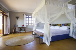 Standard Double Family Room  at Farm House Valley Lodge.  Interconnected rooms, each with bathroom ensuite and verandah