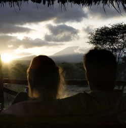 Kambi ya Tembo is located to the west of Mount Kilimanjaro offering perfect sunrise views