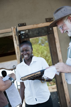 A warm welcome awaits at Kitela Lodge A warm welcome awaits at Kitela Lodge