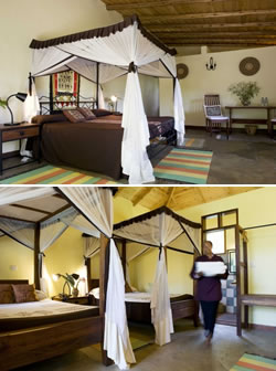 Olasiti Lodge double and twin rooms